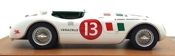 Jaguar Jaguar C-Type Spider 3.4L #13 Rally Carrera Panamericana 1953-1954 - 1:18 - Tecnomodel Mythos