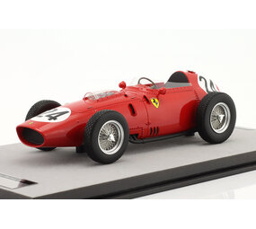 Formule 1 Ferrari 246/256 Dino #24 Team Scuderia Ferrari Winner GP Reims 1959 - 1:18 - Tecnomodel Mythos