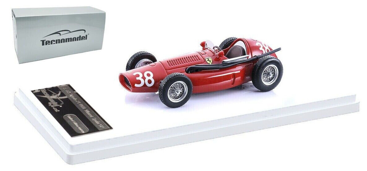 Formule 1 Ferrari 553 F1 Squalo #38 Winner GP Spain 1954 - 1:43 - Tecnomodel Mythos