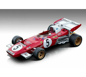 Formule 1 Ferrari F1 312 B2 #5 4th GP Germany 1971 - 1:43 - Tecnomodel Mythos Formule 1 Ferrari F1 312 B2 #5 4th GP Germany 1971 - 1:43 - Tecnomodel Mythos