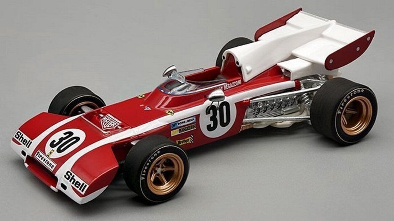Formule 1 Ferrari F1 312 B2 #30 Test Car GP Belgium 1972 - 1:43 - Tecnomodel Mythos Formule 1 Ferrari F1 312 B2 #30 Test Car GP Belgium 1972 - 1:43 - Tecnomodel Mythos