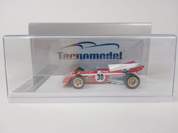 Formule 1 Ferrari F1 312 B2 #30 Test Car GP Belgium 1972 - 1:43 - Tecnomodel Mythos Formule 1 Ferrari F1 312 B2 #30 Test Car GP Belgium 1972 - 1:43 - Tecnomodel Mythos