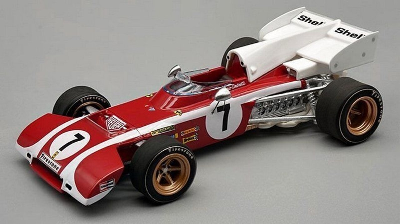 Formule 1 Ferrari F1 312 B2 #7 GP South Africa 1972 - 1:43 - Tecnomodel Mythos Formule 1 Ferrari F1 312 B2 #7 GP South Africa 1972 - 1:43 - Tecnomodel Mythos