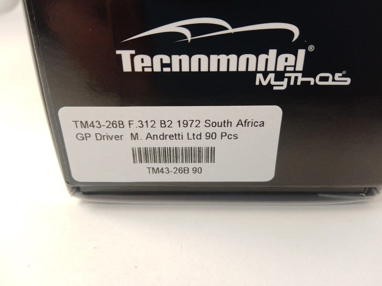 Formule 1 Ferrari F1 312 B2 #7 GP South Africa 1972 - 1:43 - Tecnomodel Mythos Formule 1 Ferrari F1 312 B2 #7 GP South Africa 1972 - 1:43 - Tecnomodel Mythos