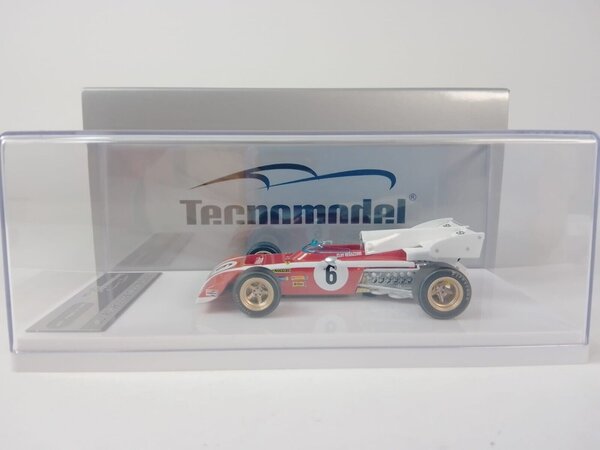 Formule 1 Ferrari F1 312 B2 #6 GP South Africa 1972 - 1:43 - Tecnomodel Mythos Formule 1 Ferrari F1 312 B2 #6 GP South Africa 1972 - 1:43 - Tecnomodel Mythos
