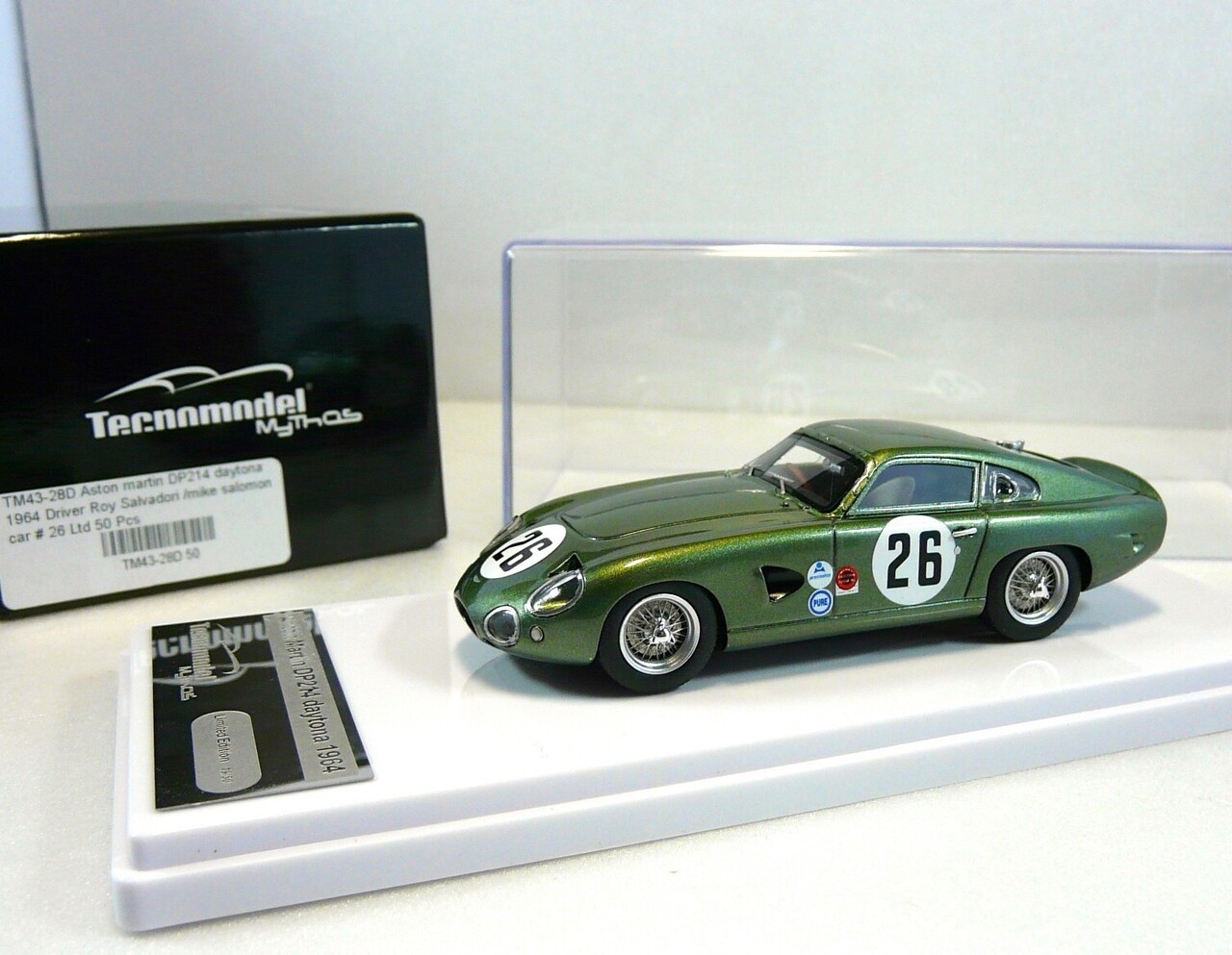 Aston Martin Aston Martin DP214 #26 Daytona 1964 - 1:43 - Tecnomodel Mythos