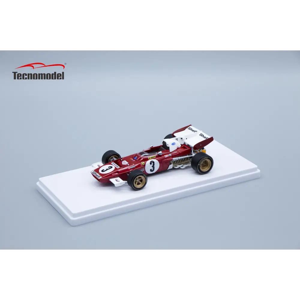 Formule 1 Ferrari F1 312 B2 #3 GP Zandvoort 1971 - 1:43 - Tecnomodel Mythos Formule 1 Ferrari F1 312 B2 #3 GP Zandvoort 1971 - 1:43 - Tecnomodel Mythos