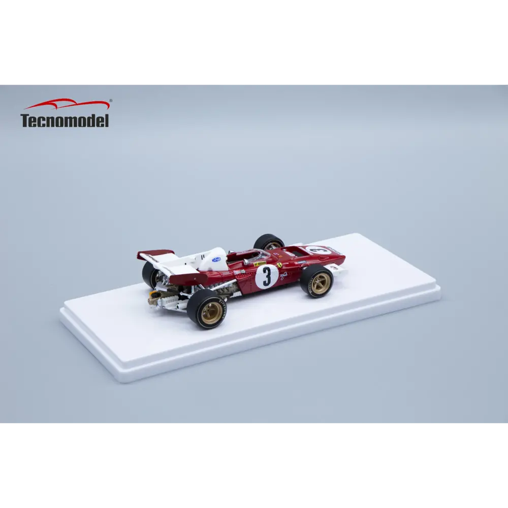 Formule 1 Ferrari F1 312 B2 #3 GP Zandvoort 1971 - 1:43 - Tecnomodel Mythos Formule 1 Ferrari F1 312 B2 #3 GP Zandvoort 1971 - 1:43 - Tecnomodel Mythos