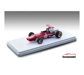 Formule 1 Ferrari  312F1/68 #10 GP The Netherlands 1968 - 1:43 - Tecnomodel Mythos Formule 1 Ferrari  312F1/68 #10 GP The Netherlands 1968 - 1:43 - Tecnomodel Mythos