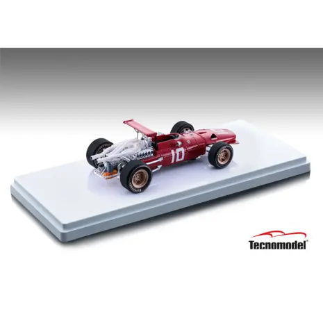 Formule 1 Ferrari  312F1/68 #10 GP The Netherlands 1968 - 1:43 - Tecnomodel Mythos Formule 1 Ferrari  312F1/68 #10 GP The Netherlands 1968 - 1:43 - Tecnomodel Mythos