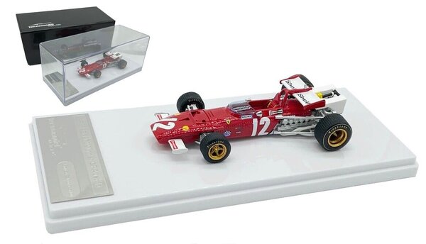 Formule 1 Ferrari F1 312B #12 Winner GP Austria 1970 - 1:43 - Tecnomodel Mythos Formule 1 Ferrari F1 312B #12 Winner GP Austria 1970 - 1:43 - Tecnomodel Mythos