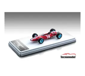 Formule 1 Ferrari F1 512 #14 GP USA Team NART 1965 - 1:43 - Tecnomodel Mythos Formule 1 Ferrari F1 512 #14 GP USA Team NART 1965 - 1:43 - Tecnomodel Mythos