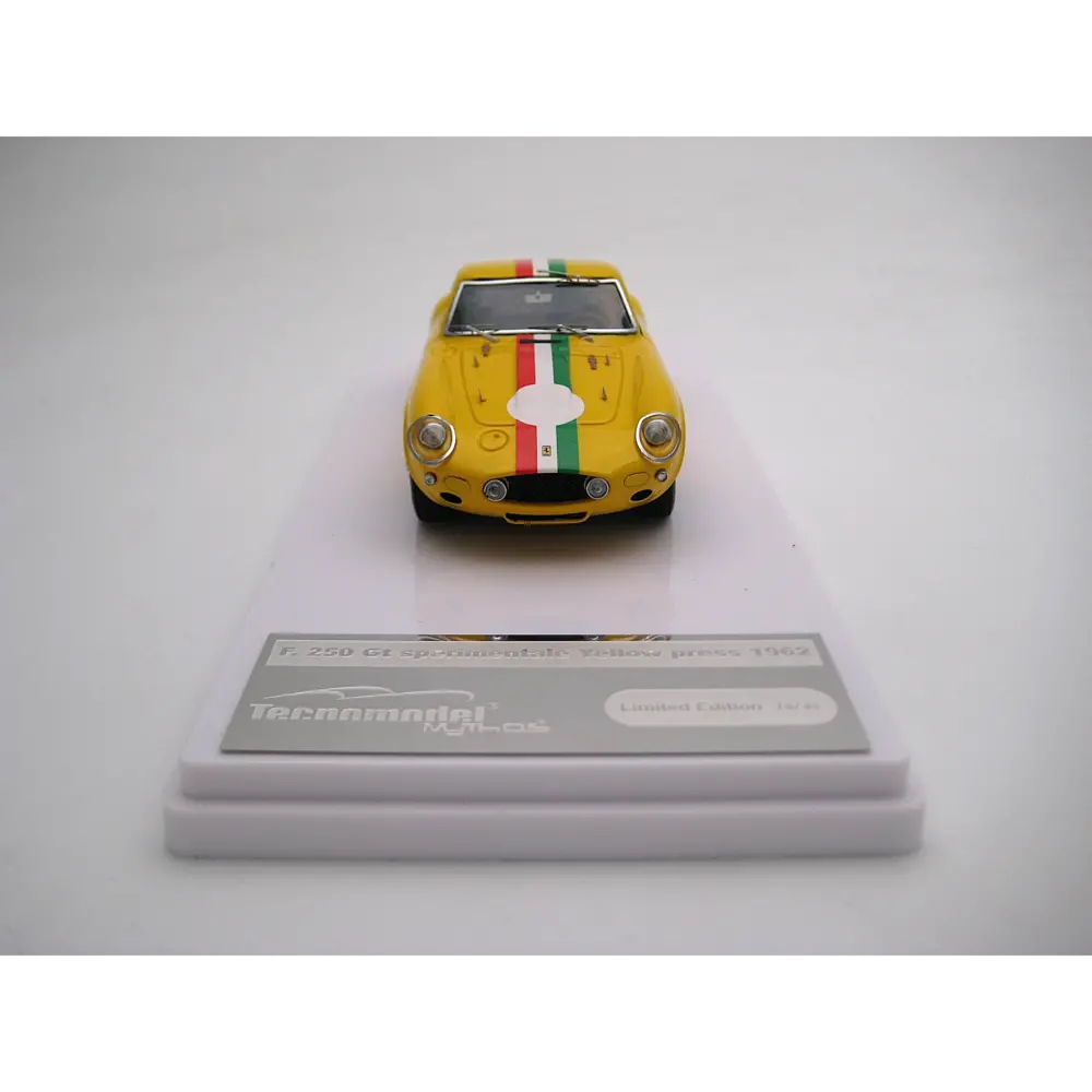 Ferrari Ferrari 250 GT Experimental Bruxelles  Press 1962 - 1:43 - Tecnomodel Mythos Ferrari Ferrari 250 GT Experimental Bruxelles  Press 1962 - 1:43 - Tecnomodel Mythos