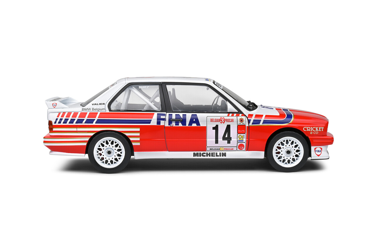 BMW BMW E30 M3 #14 Belgium Procar 1993 - 1:18 - Solido