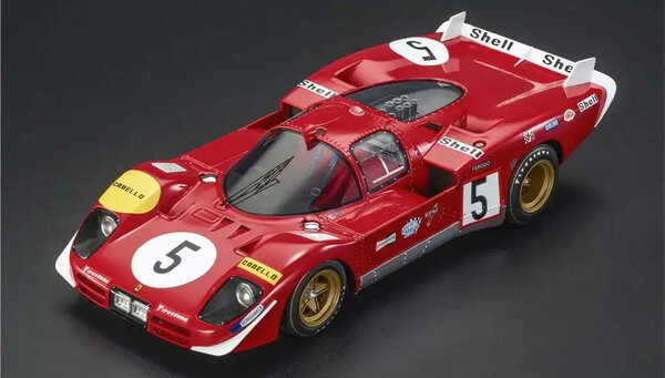 Ferrari Ferrari 512S 5.0L V12 #5 Team Sefac Spa Ferrari 24H Le Mans 1970  - 1:18 - Top Marques Collectibles Ferrari Ferrari 512S 5.0L V12 #5 Team Sefac Spa Ferrari 24H Le Mans 1970  - 1:18 - Top Marques Collectibles