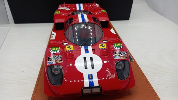 Ferrari Ferrari 512S 5.0L V12 #11 Team North American Racing 4th 24H Le Mans 1970  - 1:18 - Top Marques Collectibles Ferrari Ferrari 512S 5.0L V12 #11 Team North American Racing 4th 24H Le Mans 1970  - 1:18 - Top Marques Collectibles