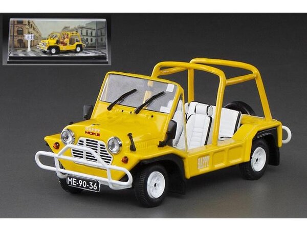 Austin Austin Mini Moke 1968 + 2 Figures + Suitcase + Macau Street Sign - 1:43 - Vitesse Austin Austin Mini Moke 1968 + 2 Figures + Suitcase + Macau Street Sign - 1:43 - Vitesse