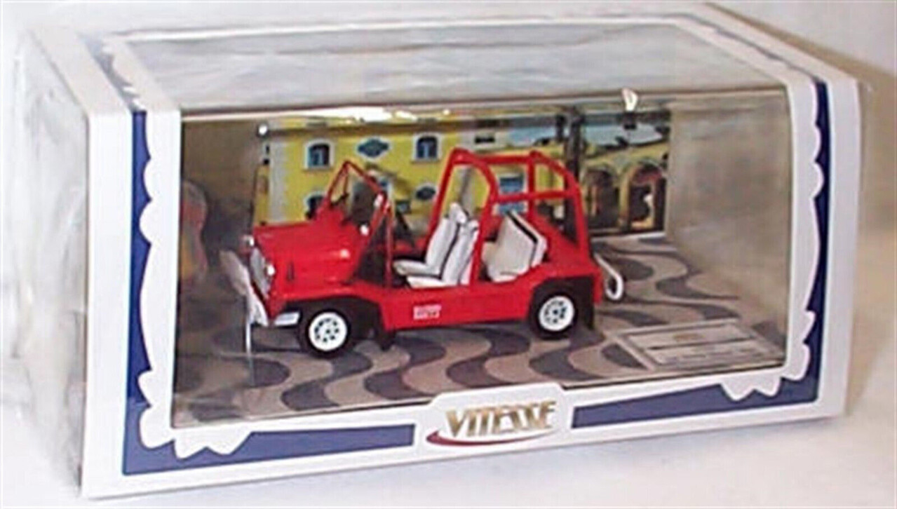 Austin Austin Mini Moke 1968 RHD + 2 Figures + Suitcase + Macau Street Sign - 1:43 - Vitesse Austin Austin Mini Moke 1968 RHD + 2 Figures + Suitcase + Macau Street Sign - 1:43 - Vitesse