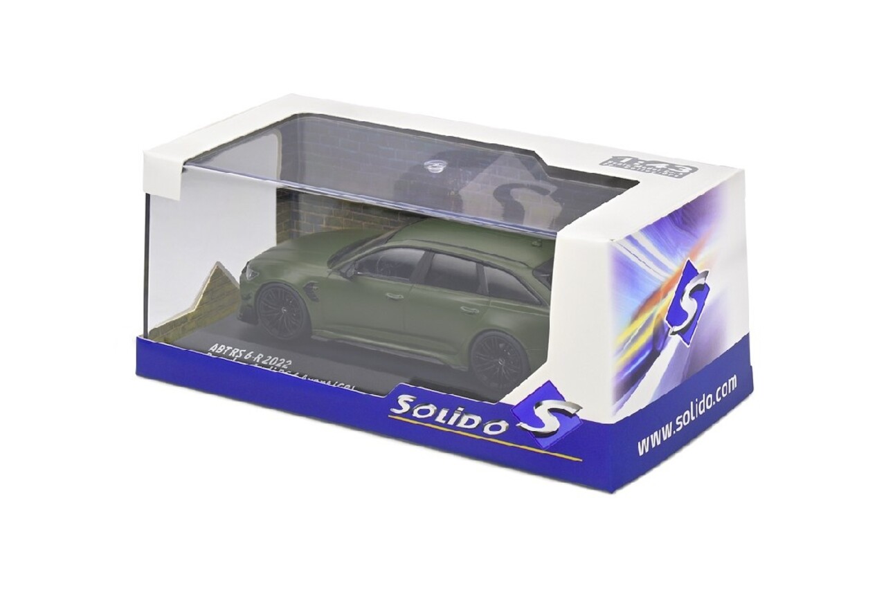 Audi Audi ABT RS 6-R Based on  Audi RS 6 Avant (C8) 2022 - 1:43 - Solido Audi Audi ABT RS 6-R Based on  Audi RS 6 Avant (C8) 2022 - 1:43 - Solido
