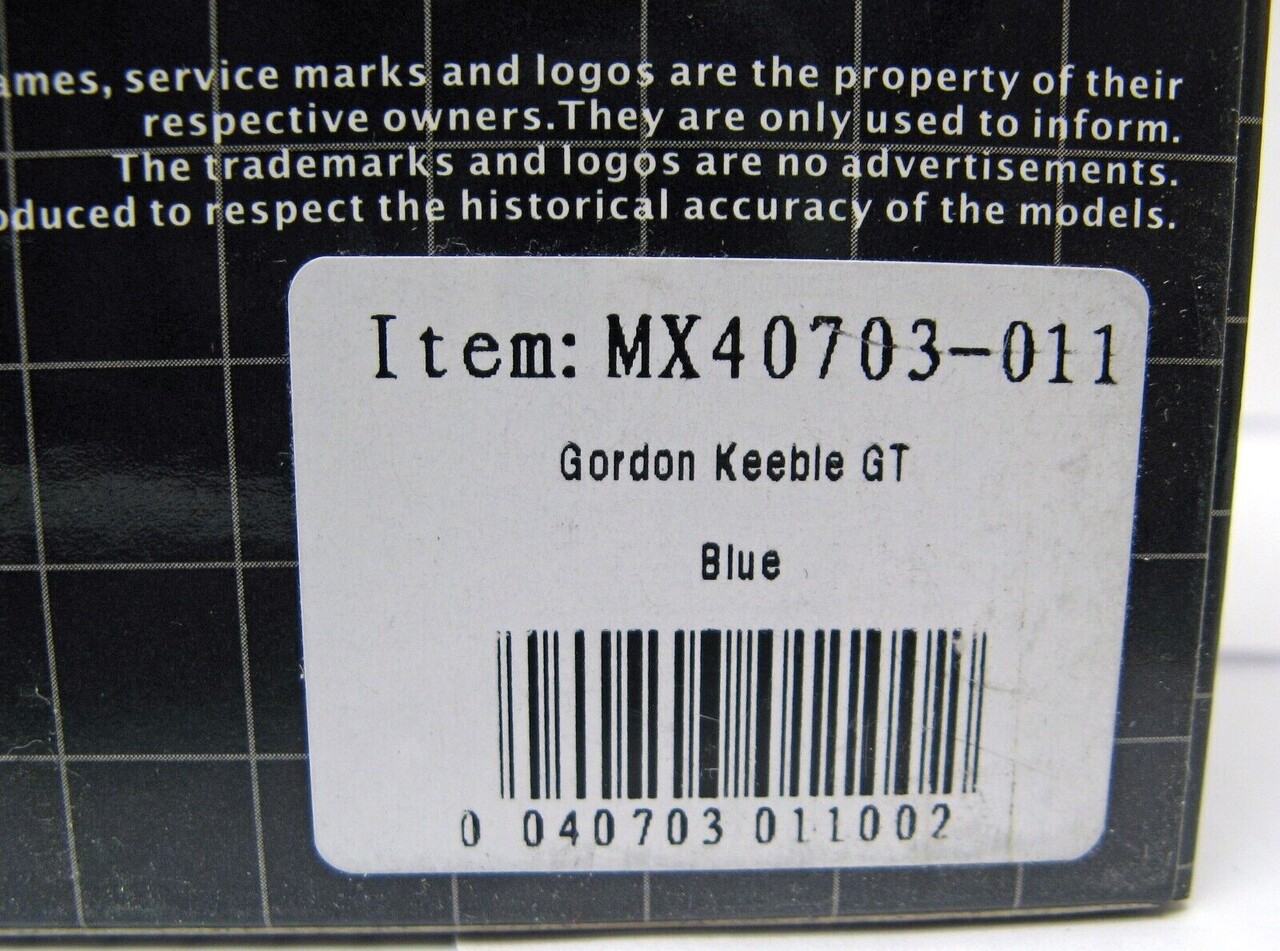 Gordon-Keeble Gordon Keeble GT 1960 - 1:43 - Matrix Scale Models