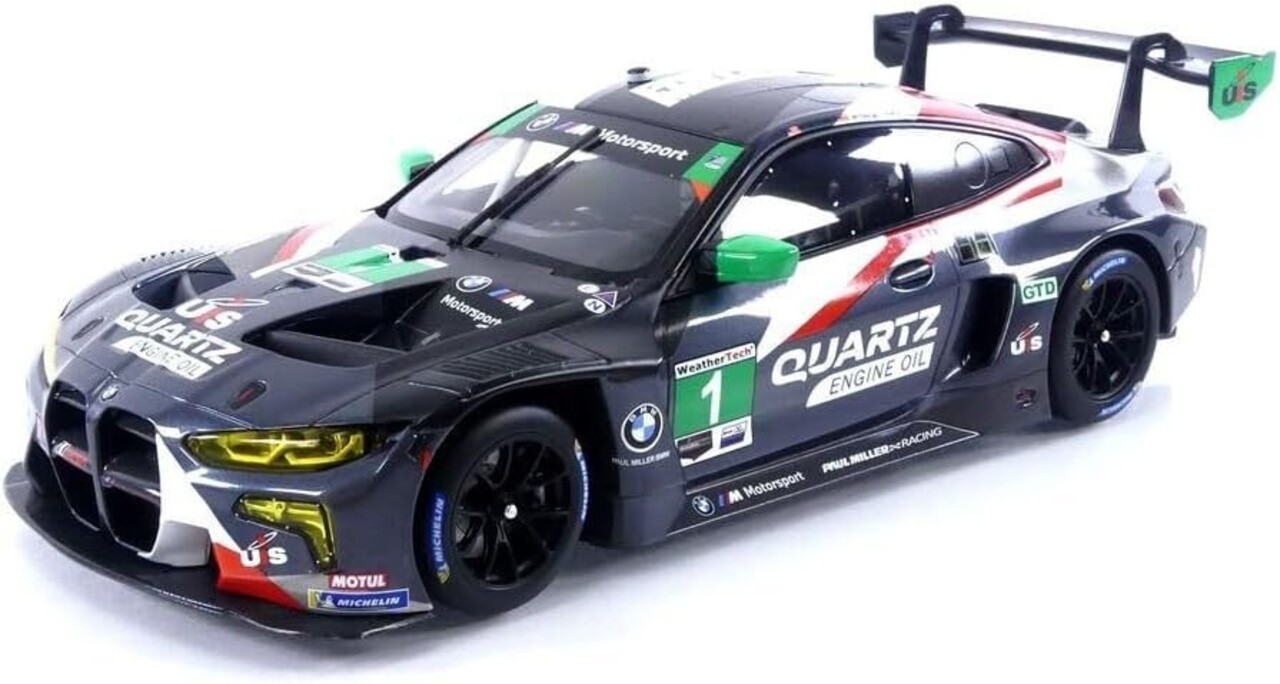 BMW BMW M4 GT3 GTD Paul Miller Racing #1 12h Sebring IMSA 2022 - 1:18 - Minichamps BMW BMW M4 GT3 GTD Paul Miller Racing #1 12h Sebring IMSA 2022 - 1:18 - Minichamps