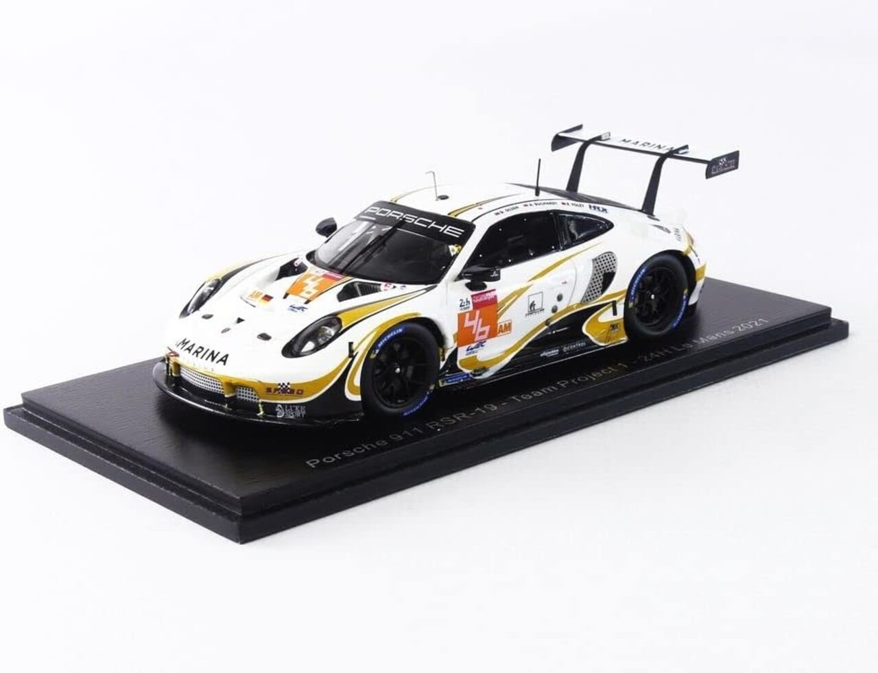 Porsche Porsche 911 RSR-19 Team Project 1 #46 24H Le Mans 2021 - 1:43 - Spark Porsche Porsche 911 RSR-19 Team Project 1 #46 24H Le Mans 2021 - 1:43 - Spark