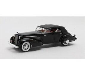 Cadillac Cadillac V16 Dual Cowl Sport Phaeton Cabriolet Closed 1937 - 1:43 - Matrix Scale Models Cadillac Cadillac V16 Dual Cowl Sport Phaeton Cabriolet Closed 1937 - 1:43 - Matrix Scale Models
