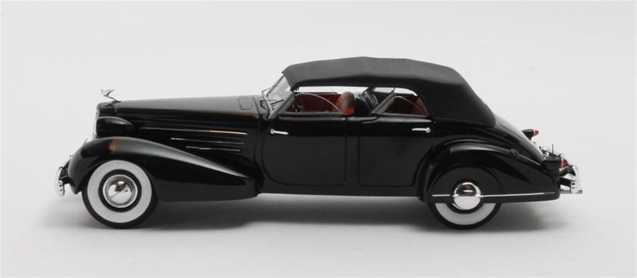 Cadillac Cadillac V16 Dual Cowl Sport Phaeton Cabriolet Closed 1937 - 1:43 - Matrix Scale Models Cadillac Cadillac V16 Dual Cowl Sport Phaeton Cabriolet Closed 1937 - 1:43 - Matrix Scale Models