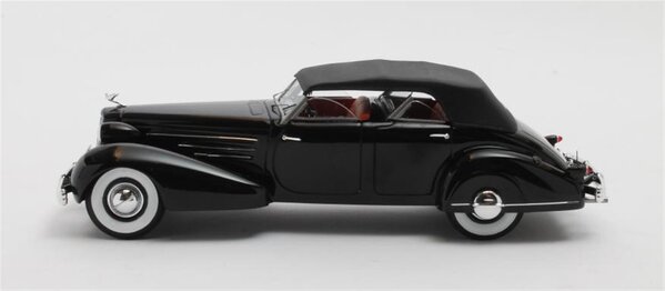 Cadillac Cadillac V16 Dual Cowl Sport Phaeton Cabriolet Closed 1937 - 1:43 - Matrix Scale Models Cadillac Cadillac V16 Dual Cowl Sport Phaeton Cabriolet Closed 1937 - 1:43 - Matrix Scale Models