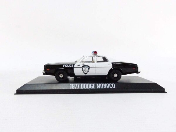 Dodge Dodge Monaco (Police Roseville) 1977 - 1:43 - Greenlight Dodge Dodge Monaco (Police Roseville) 1977 - 1:43 - Greenlight