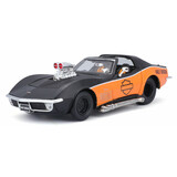 Chevrolet Chevrolet Corvette Harley Davidson 1970 - 1:24 - Maisto Chevrolet Chevrolet Corvette Harley Davidson 1970 - 1:24 - Maisto