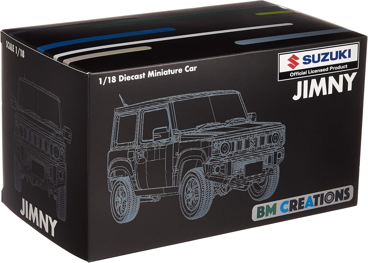 Suzuki Suzuki Jimny (JB64) RHD - 1:18 - BM Creations Suzuki Suzuki Jimny (JB64) RHD - 1:18 - BM Creations