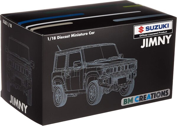 Suzuki Suzuki Jimny (JB64) RHD - 1:18 - BM Creations Suzuki Suzuki Jimny (JB64) RHD - 1:18 - BM Creations