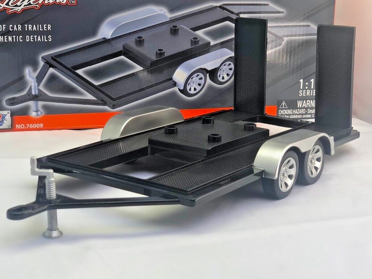 Trailer Trailer 2 Axle (for 1:18 Models) - 1:18 - Motor Max Trailer Trailer 2 Axle (for 1:18 Models) - 1:18 - Motor Max