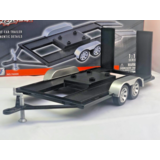 Trailer Trailer 2 Axle (for 1:18 Models)  - 1:18 - Motor Max