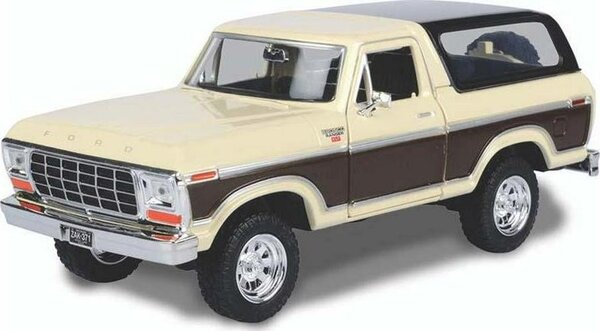 Ford Ford Bronco Ranger XLT Hardtop + Spare Tire 1978 - 1:24 - Motor Max Ford Ford Bronco Ranger XLT Hardtop + Spare Tire 1978 - 1:24 - Motor Max