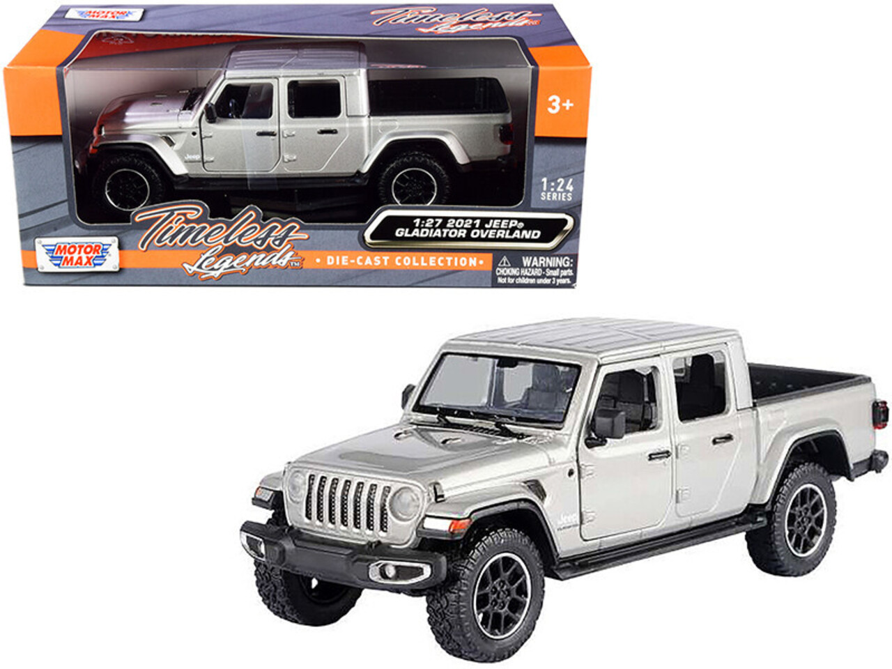 Jeep Jeep Gladiator Overland  Crew Cab Pick Up 2021 - 1:27 - Motor Max Jeep Jeep Gladiator Overland  Crew Cab Pick Up 2021 - 1:27 - Motor Max
