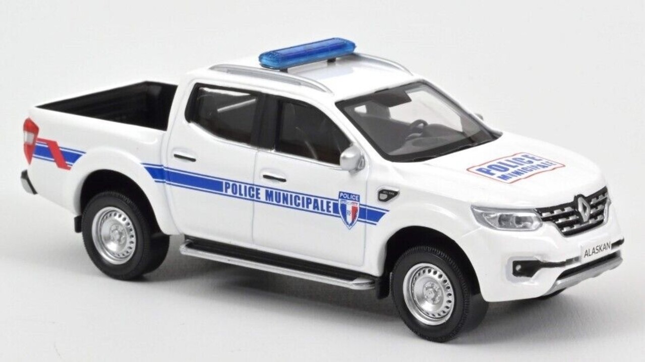 Renault Renault Alaskan Pick-Up 2018 Police Municipale - 1:43 - Norev Renault Renault Alaskan Pick-Up 2018 Police Municipale - 1:43 - Norev