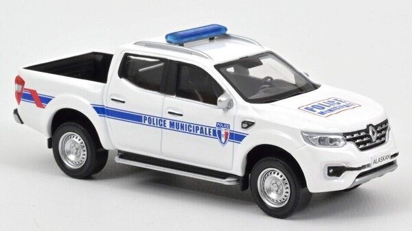Renault Renault Alaskan Pick-Up 2018 Police Municipale - 1:43 - Norev Renault Renault Alaskan Pick-Up 2018 Police Municipale - 1:43 - Norev