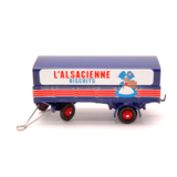 Trailer Trailer 2 Axle 'L'Alsacienne Biscuits' - 1:50 - Norev