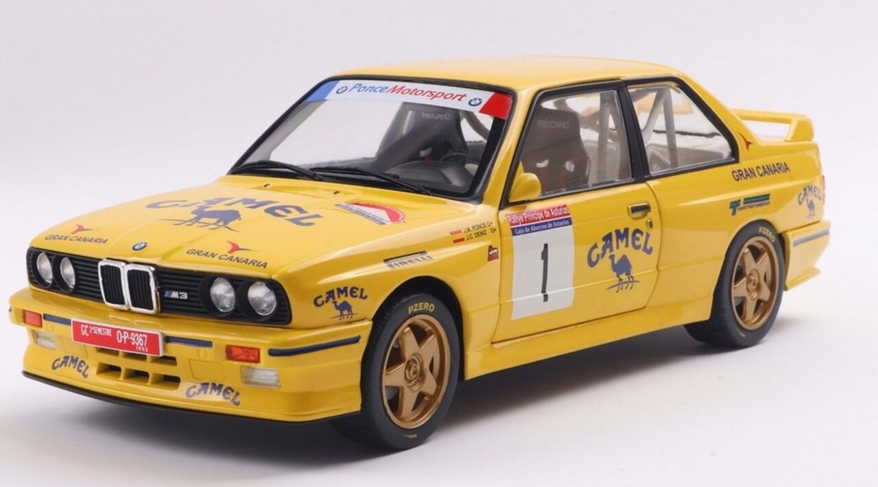 BMW BMW 3-Series (E30) Gr.A. #1 Rally Principe Asturias (Spain) 1992 - 1:18 - Solido BMW BMW 3-Series (E30) Gr.A. #1 Rally Principe Asturias (Spain) 1992 - 1:18 - Solido