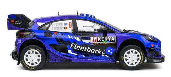 Ford Ford Puma Rally 1 #9 Rally Safari Kenya 2022 - 1:18 - Solido Ford Ford Puma Rally 1 #9 Rally Safari Kenya 2022 - 1:18 - Solido