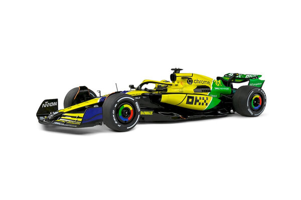 Fomule 1 McLaren MCL38 #81 2nd GP Monaco 2024 - 1:18 - Solido Fomule 1 McLaren MCL38 #81 2nd GP Monaco 2024 - 1:18 - Solido