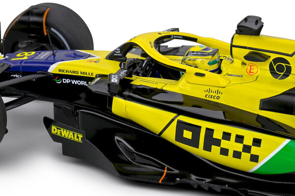 Formule 1 McLaren MCL38 #81 2nd GP Monaco 2024 - 1:18 - Solido