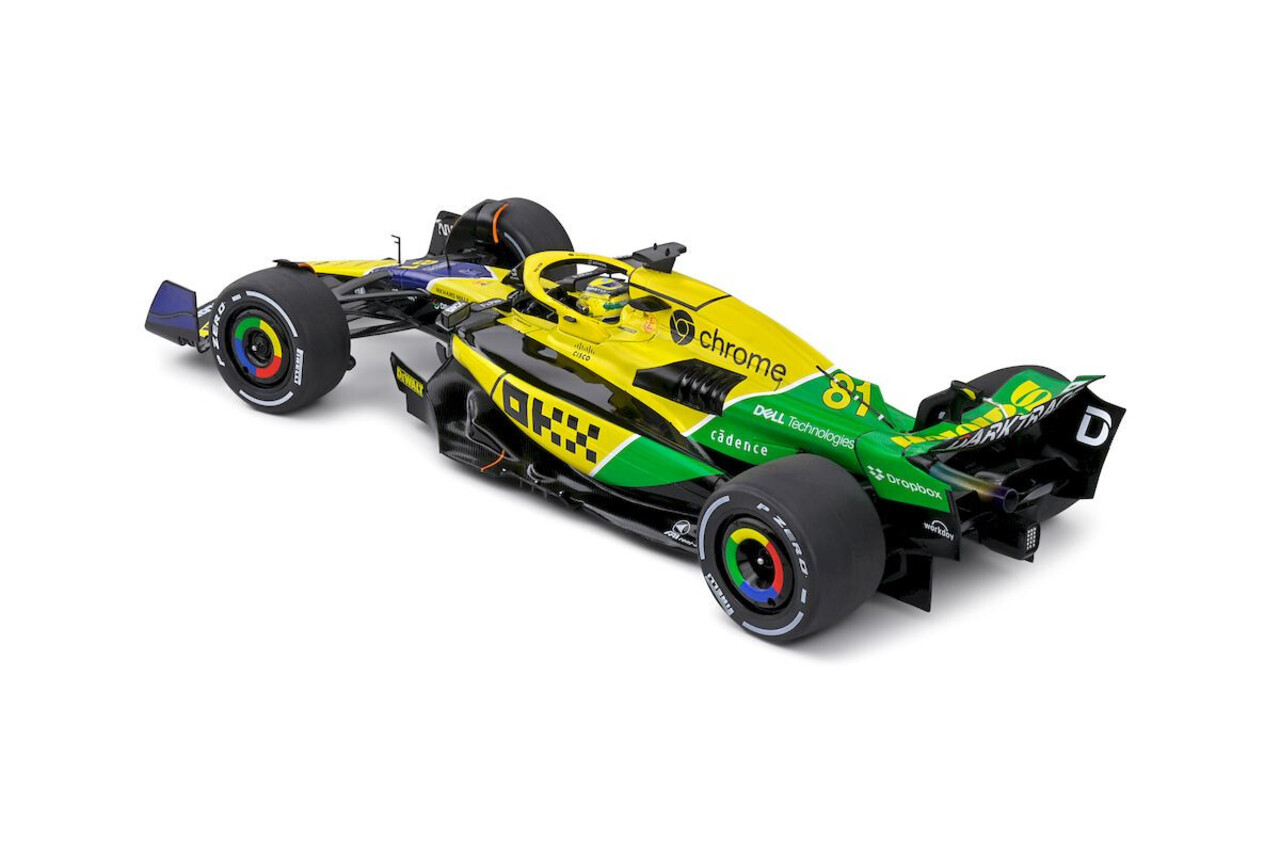 Fomule 1 McLaren MCL38 #81 2nd GP Monaco 2024 - 1:18 - Solido Fomule 1 McLaren MCL38 #81 2nd GP Monaco 2024 - 1:18 - Solido