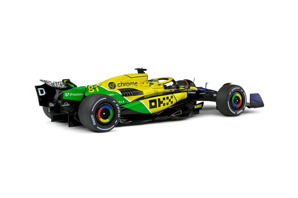 Fomule 1 McLaren MCL38 #81 2nd GP Monaco 2024 - 1:18 - Solido Fomule 1 McLaren MCL38 #81 2nd GP Monaco 2024 - 1:18 - Solido