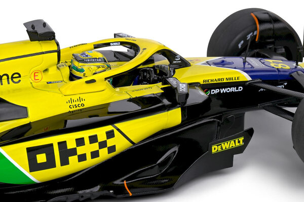 Fomule 1 McLaren MCL38 #81 2nd GP Monaco 2024 - 1:18 - Solido Fomule 1 McLaren MCL38 #81 2nd GP Monaco 2024 - 1:18 - Solido