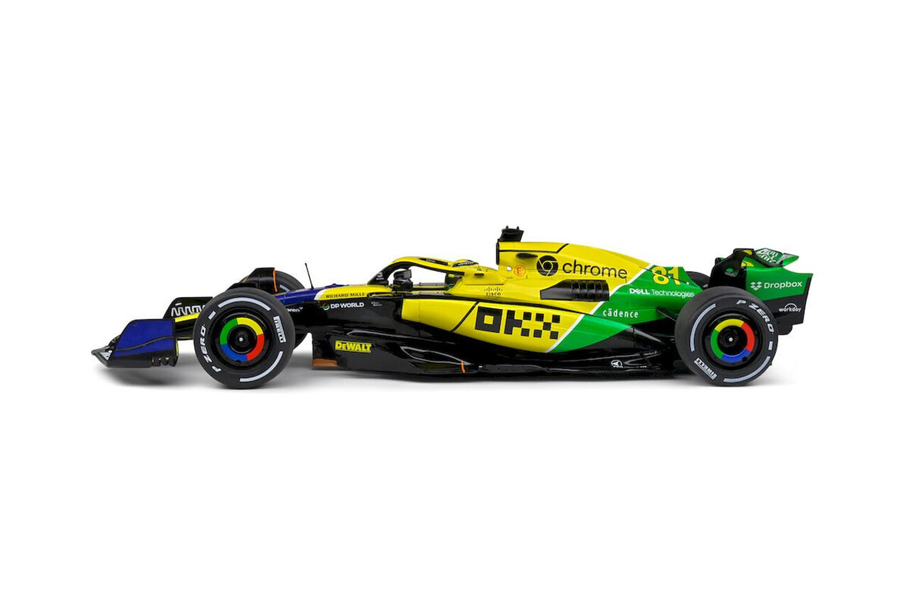 Fomule 1 McLaren MCL38 #81 2nd GP Monaco 2024 - 1:18 - Solido Fomule 1 McLaren MCL38 #81 2nd GP Monaco 2024 - 1:18 - Solido