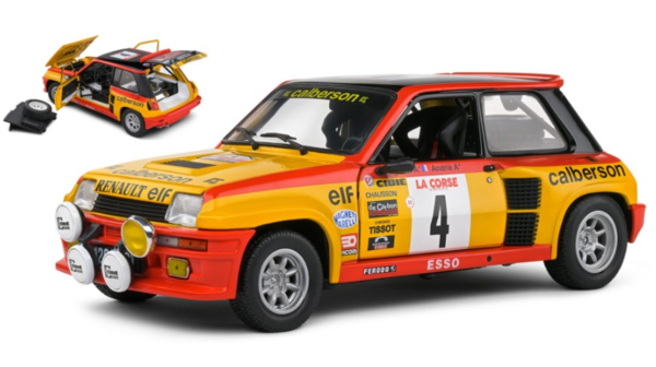 Renault Renault R5 Turbo #4 Tour de Corse 1980 - 1:18 - Solido