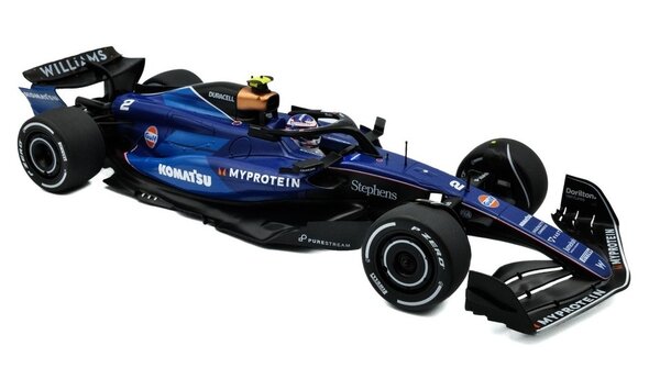 Fomule 1 Williams FW46 #2 GP Saudi Arabia 2024 - 1:18 - Solido Fomule 1 Williams FW46 #2 GP Saudi Arabia 2024 - 1:18 - Solido
